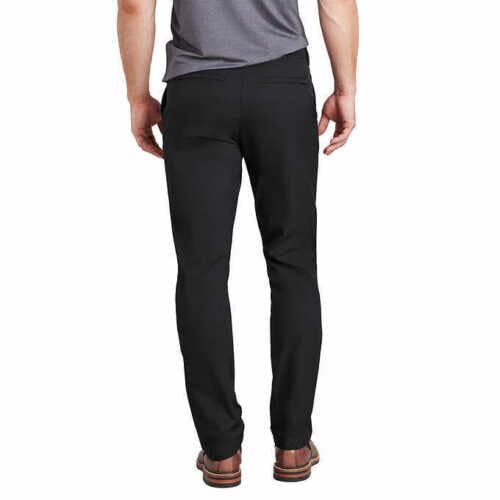 English Laundry Men Flat Front Chino Pants (Black, 32x29) at
